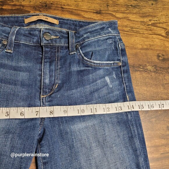 Joes Jeans Size 25 Icon Skinny Crop Mid Rise Romona Wash Stretch Denim - Picture 7 of 11